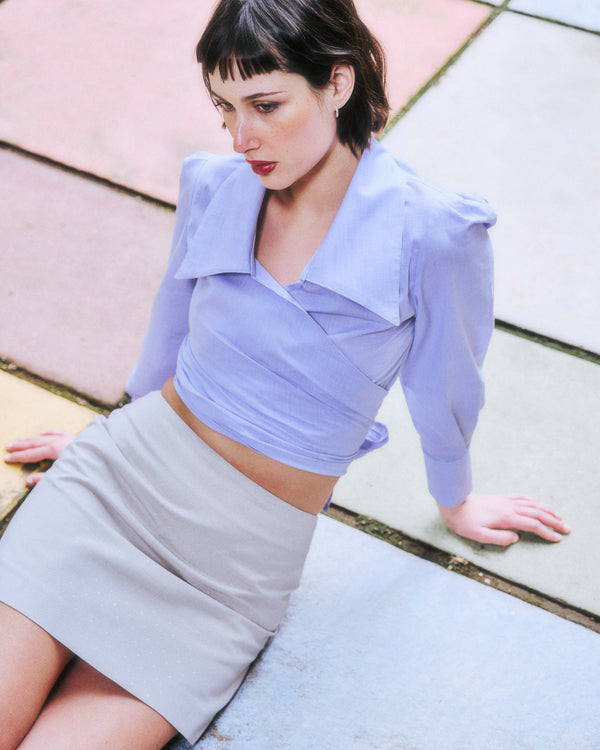 blusa Gal lila