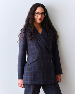 Chaqueta Sastre Lucy Cuadrille Morado