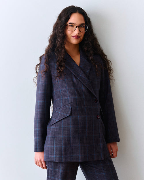 Chaqueta Sastre Lucy Cuadrille Morado