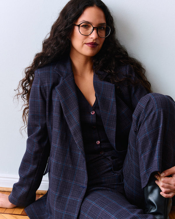 Chaqueta Sastre Lucy Cuadrille Morado
